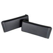 DURAFORCE Bumper Guards Pads Front + License Plate Frame Bracket For 09-14 Ford