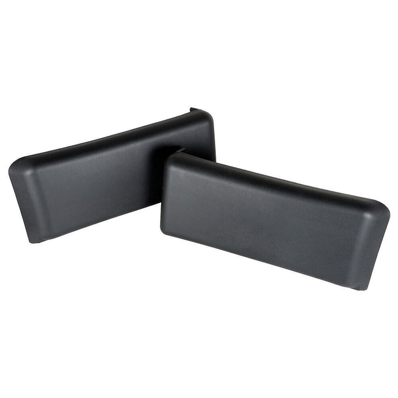 DURAFORCE Bumper Guards Pads Front + License Plate Frame Bracket For 09-14 Ford