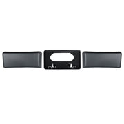 DURAFORCE Bumper Guards Pads Front + License Plate Frame Bracket For 09-14 Ford
