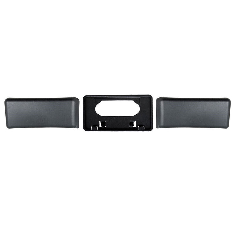 DURAFORCE Bumper Guards Pads Front + License Plate Frame Bracket For 09-14 Ford