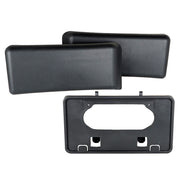 DURAFORCE Bumper Guards Pads Front + License Plate Frame Bracket For 09-14 Ford