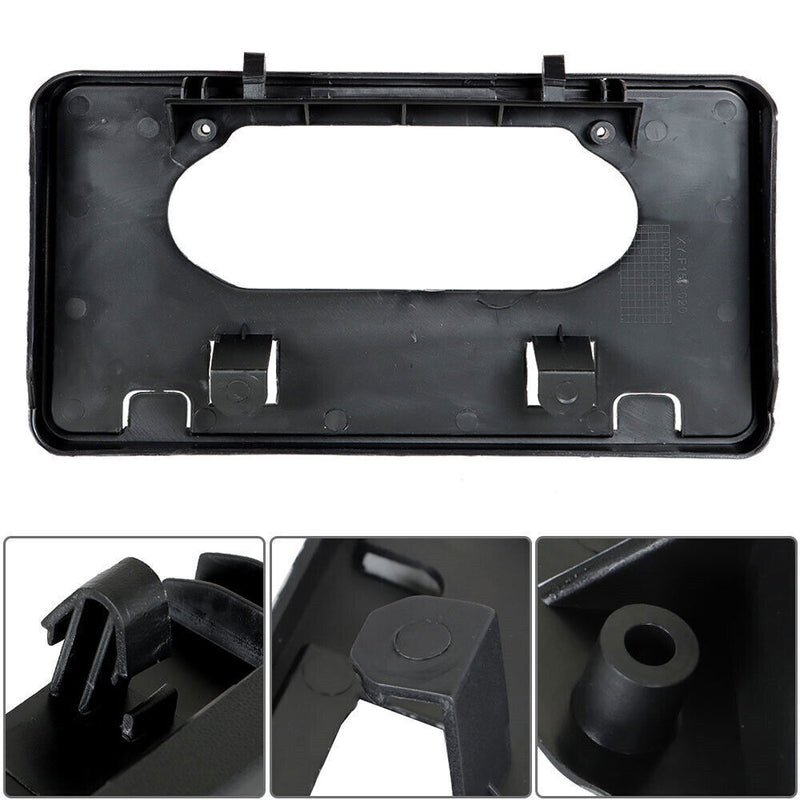 DURAFORCE Bumper Guards Pads Front + License Plate Frame Bracket For 09-14 Ford