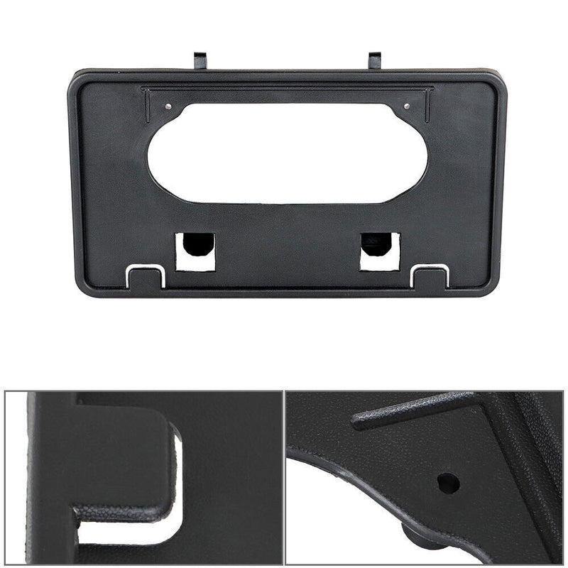 DURAFORCE Bumper Guards Pads Front + License Plate Frame Bracket For 09-14 Ford