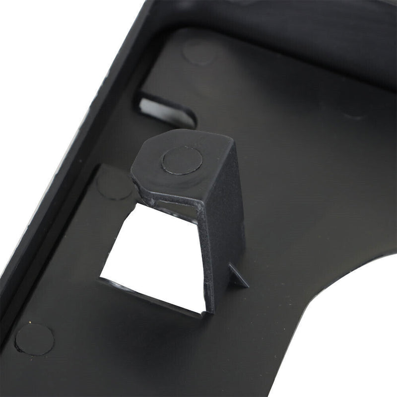 DURAFORCE Bumper Guards Pads Front + License Plate Frame Bracket For 09-14 Ford