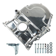 DURAFORCE Polished Aluminum Timing Cover For Ford FE Mercury 360 390 427 428
