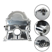 DURAFORCE Polished Aluminum Timing Cover For Ford FE Mercury 360 390 427 428