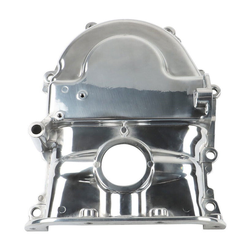 DURAFORCE Polished Aluminum Timing Cover For Ford FE Mercury 360 390 427 428