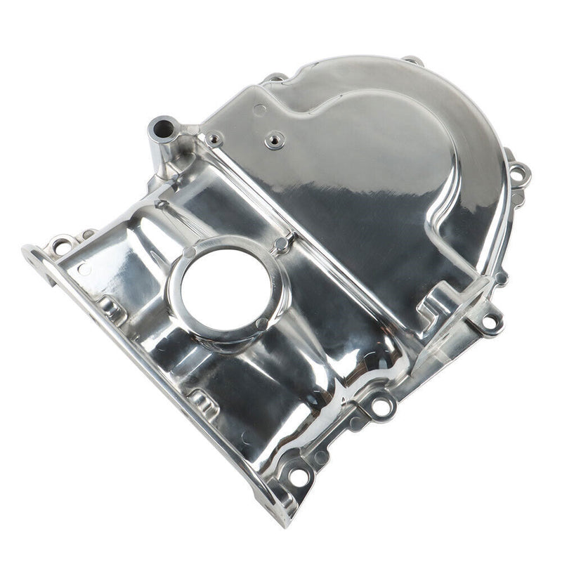 DURAFORCE Polished Aluminum Timing Cover For Ford FE Mercury 360 390 427 428