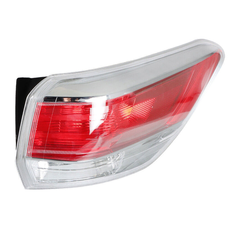 DURAFORCE Outer Passenger Right Tail Lights For 2014-16 Toyota Highlander Halogen