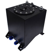 DURAFORCE Fuel Cell Gas Tank+level Sender Racing Black Aluminum 2.5 Gallon/10L
