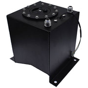 DURAFORCE Fuel Cell Gas Tank+level Sender Racing Black Aluminum 2.5 Gallon/10L