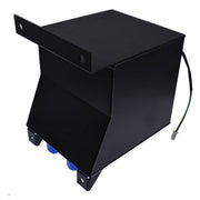 DURAFORCE Fuel Cell Gas Tank+level Sender Racing Black Aluminum 2.5 Gallon/10L