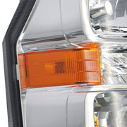 DURAFORCE Right+Left Headlights For 2008-2014 Ford E150 E250 E350 E450 F650 F750