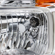 DURAFORCE Right+Left Headlights For 2008-2014 Ford E150 E250 E350 E450 F650 F750