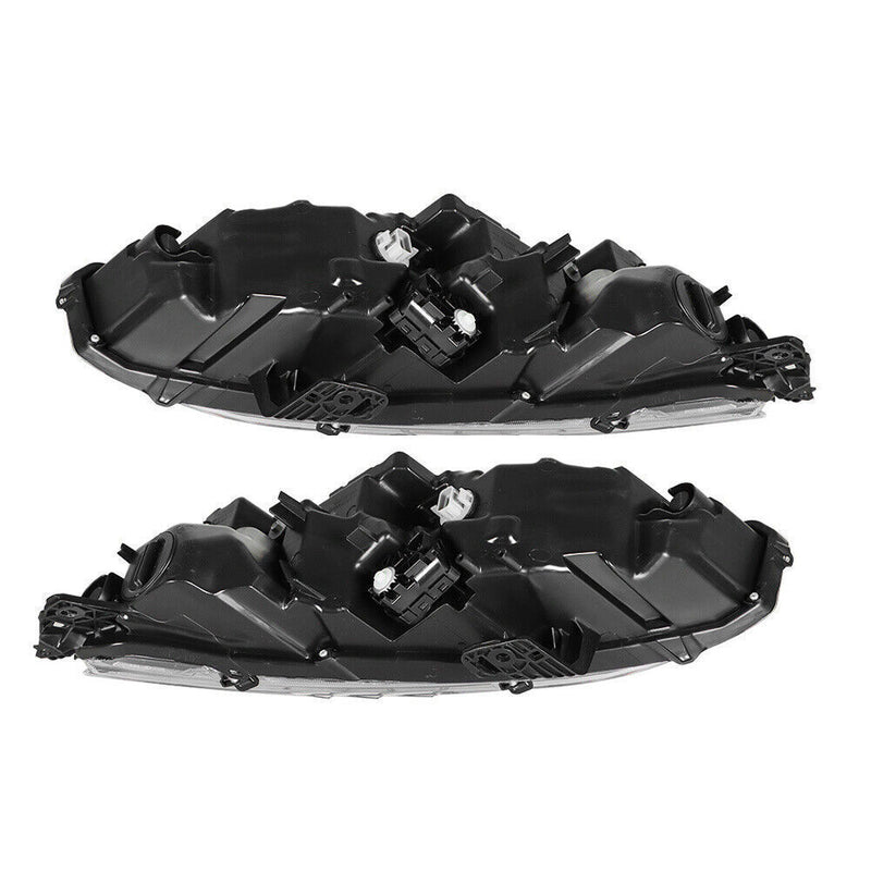 DURAFORCE Right+Left Headlights For 2016-2021 Honda Civic Full LED DRL Clear Lens