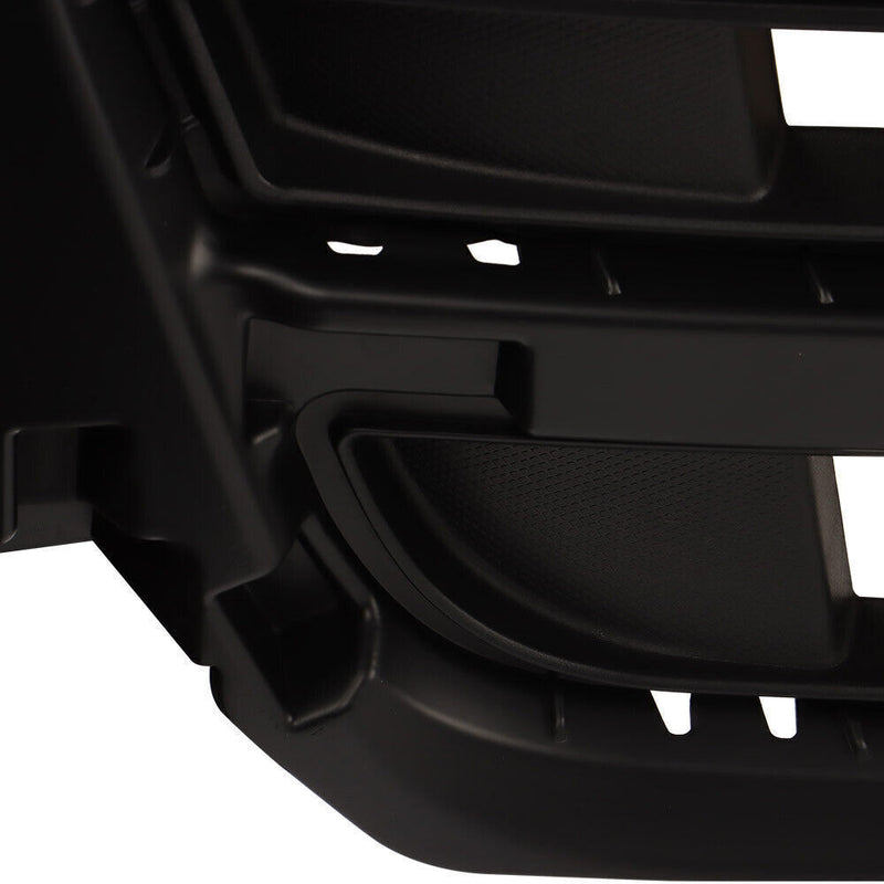 DURAFORCE Front Upper Grille For 2018-2019 Ford Explorer Limited XLT Chrome&Black