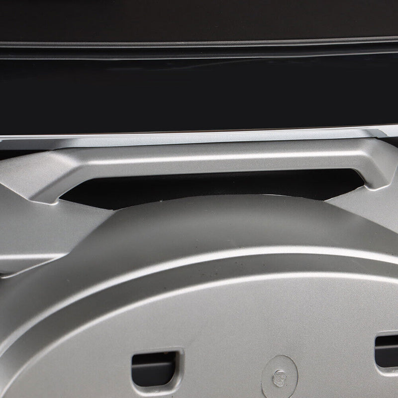 DURAFORCE Front Upper Grille For 2018-2019 Ford Explorer Limited XLT Chrome&Black