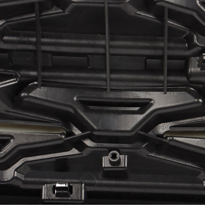 DURAFORCE Front Upper Grille For 2018-2019 Ford Explorer Limited XLT Chrome&Black
