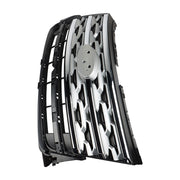 DURAFORCE Front Upper Grille For 2018-2019 Ford Explorer Limited XLT Chrome&Black
