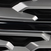 DURAFORCE Front Upper Grille For 2018-2019 Ford Explorer Limited XLT Chrome&Black