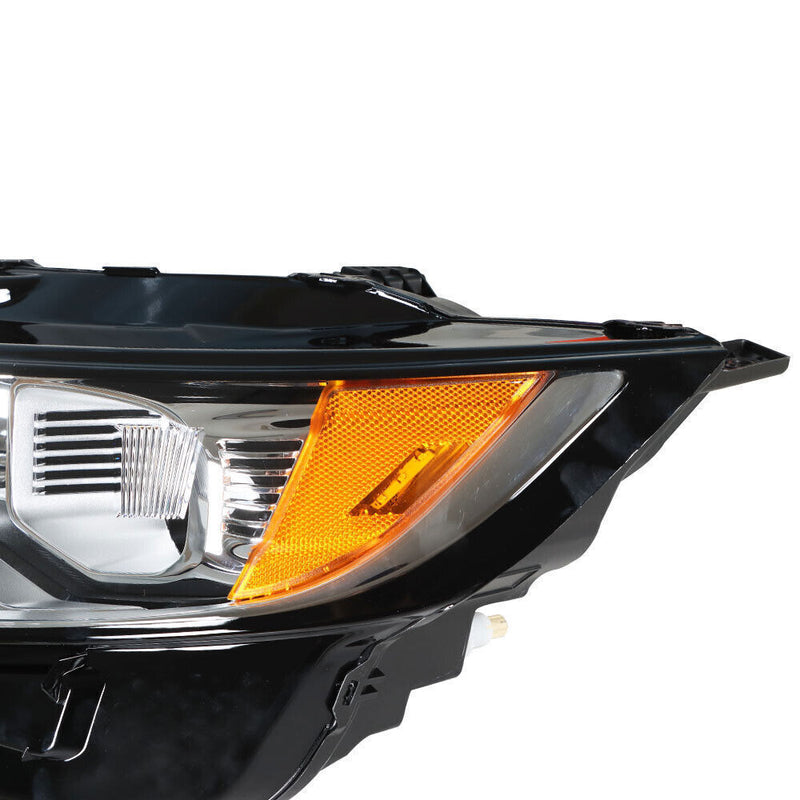 DURAFORCE Driver Left Headlight For 2015-18 Ford Edge SE|SEL|Titanium Halogen Lamp