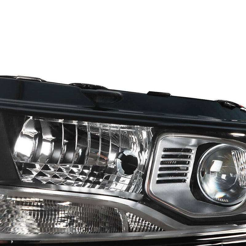 DURAFORCE Driver Left Headlight For 2015-18 Ford Edge SE|SEL|Titanium Halogen Lamp