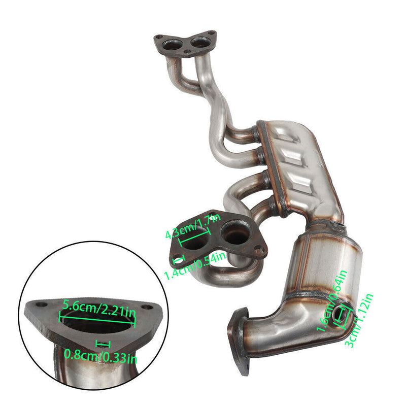 DURAFORCE Manifold Catalytic Converter For 2013-2014 Subaru Legacy/Outback H4 2.5L