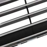 DURAFORCE Front Bumper Upper Grille With Fog Light Set For 2015 2016-2018 Ford Focus