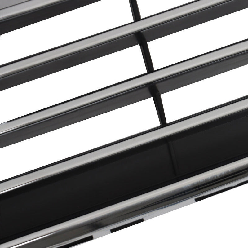 DURAFORCE Front Bumper Upper Grille With Fog Light Set For 2015 2016-2018 Ford Focus