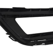 DURAFORCE Front Bumper Upper Grille With Fog Light Set For 2015 2016-2018 Ford Focus