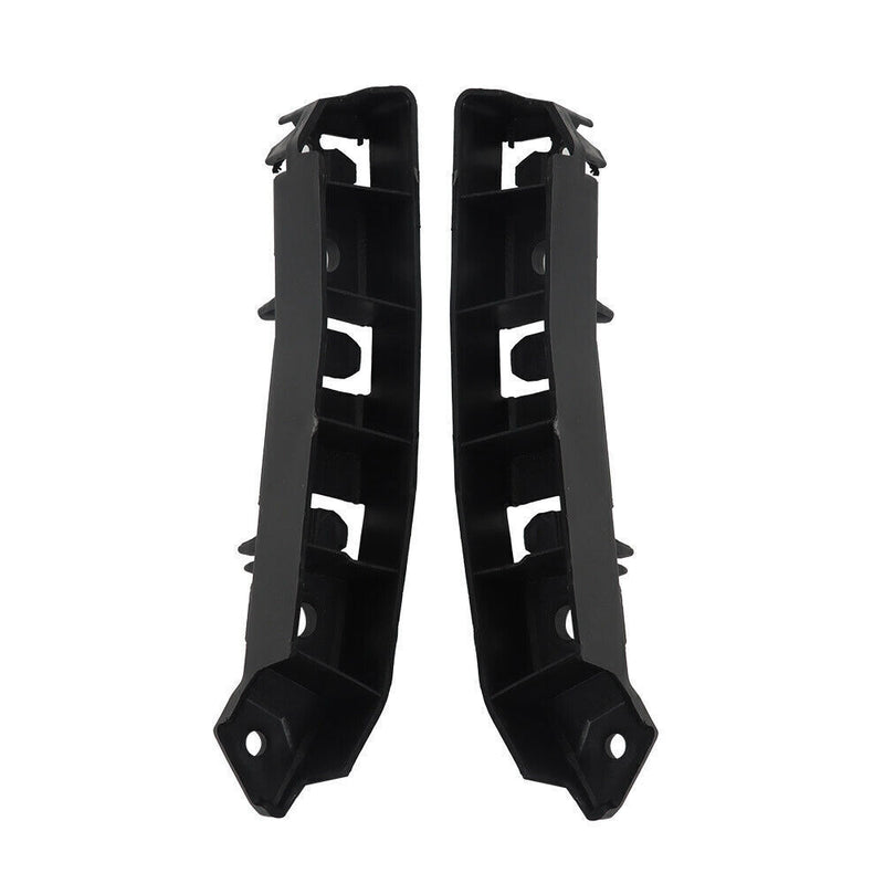 DURAFORCE Front Bumper Upper Grille With Fog Light Set For 2015 2016-2018 Ford Focus