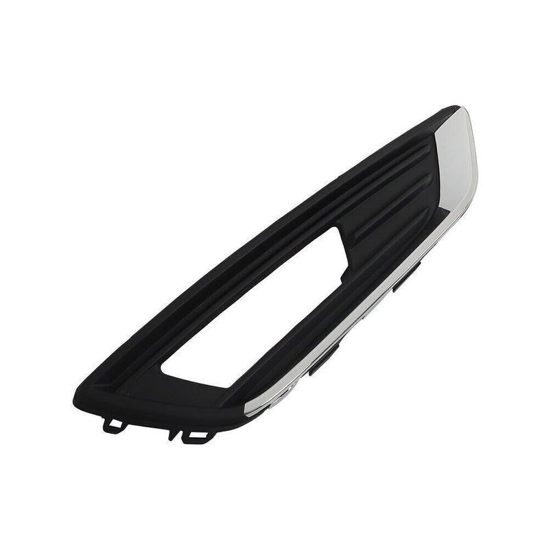 DURAFORCE Front Bumper Upper Grille With Fog Light Set For 2015 2016-2018 Ford Focus