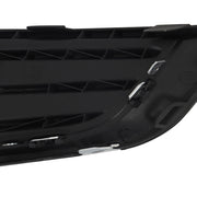 DURAFORCE Front Bumper Upper Grille With Fog Light Set For 2015 2016-2018 Ford Focus
