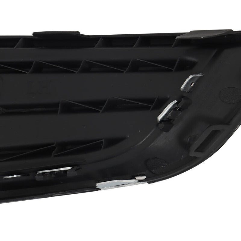 DURAFORCE Front Bumper Upper Grille With Fog Light Set For 2015 2016-2018 Ford Focus