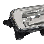 DURAFORCE Front Bumper Upper Grille With Fog Light Set For 2015 2016-2018 Ford Focus