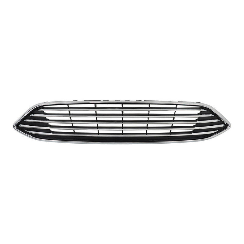 DURAFORCE Front Bumper Upper Grille With Fog Light Set For 2015 2016-2018 Ford Focus
