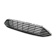 DURAFORCE Front Bumper Upper Grille With Fog Light Set For 2015 2016-2018 Ford Focus