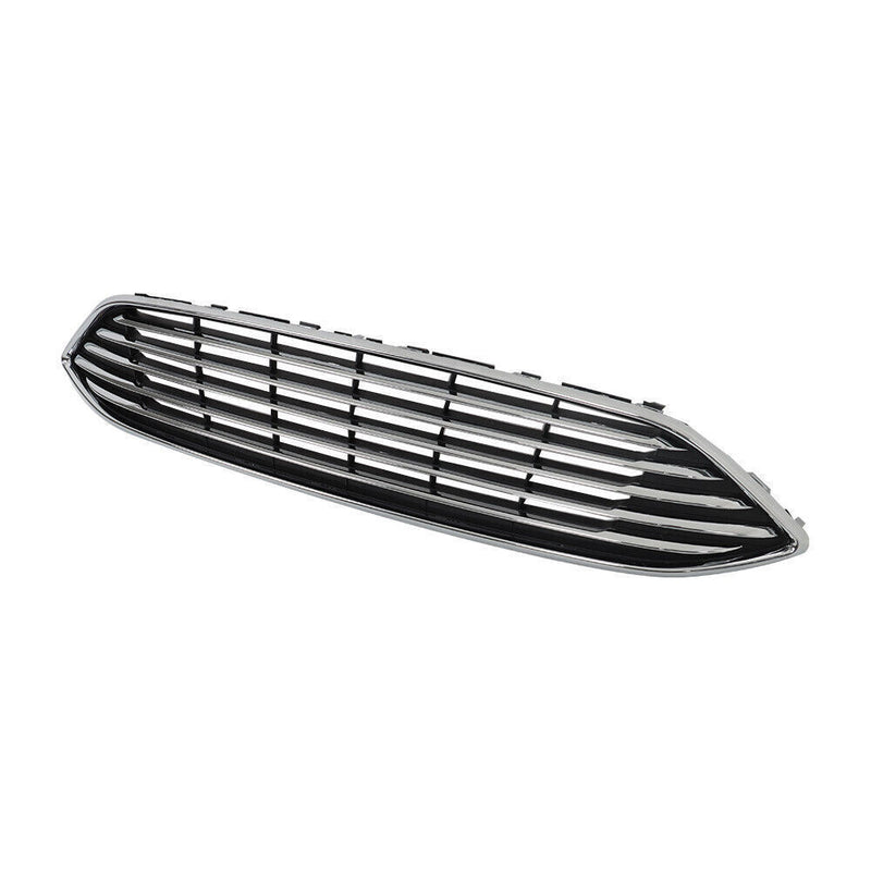 DURAFORCE Front Bumper Upper Grille With Fog Light Set For 2015 2016-2018 Ford Focus