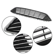 DURAFORCE Front Bumper Upper Grille With Fog Light Set For 2015 2016-2018 Ford Focus