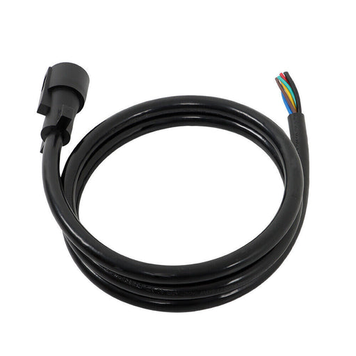 DURAFORCE 7-Pin Trailer Plug Cord Wire Cable 6 ft 7 Prong Trailer Light Wiring Connector