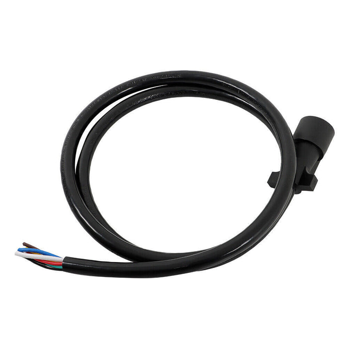 DURAFORCE 7-Pin Trailer Plug Cord Wire Cable 6 ft 7 Prong Trailer Light Wiring Connector