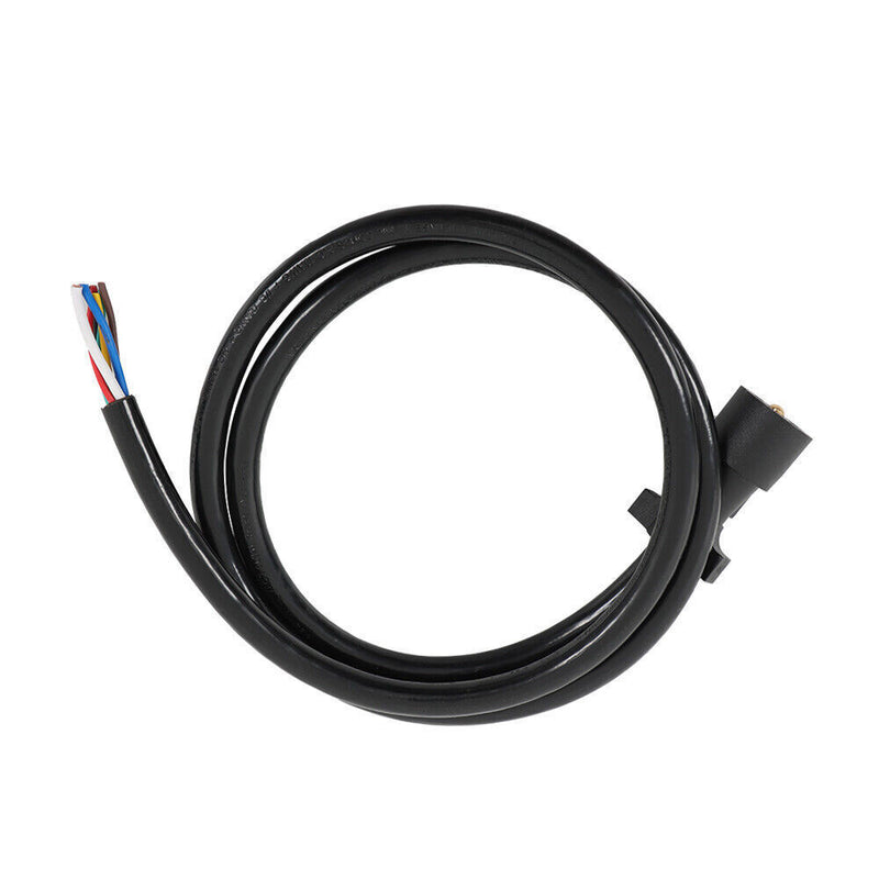 DURAFORCE 7-Pin Trailer Plug Cord Wire Cable 6 ft 7 Prong Trailer Light Wiring Connector