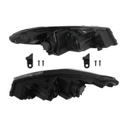 DURAFORCE Right+Left Headlight For 2017-2018 Kia Forte Forte5 Halogen W/o LED