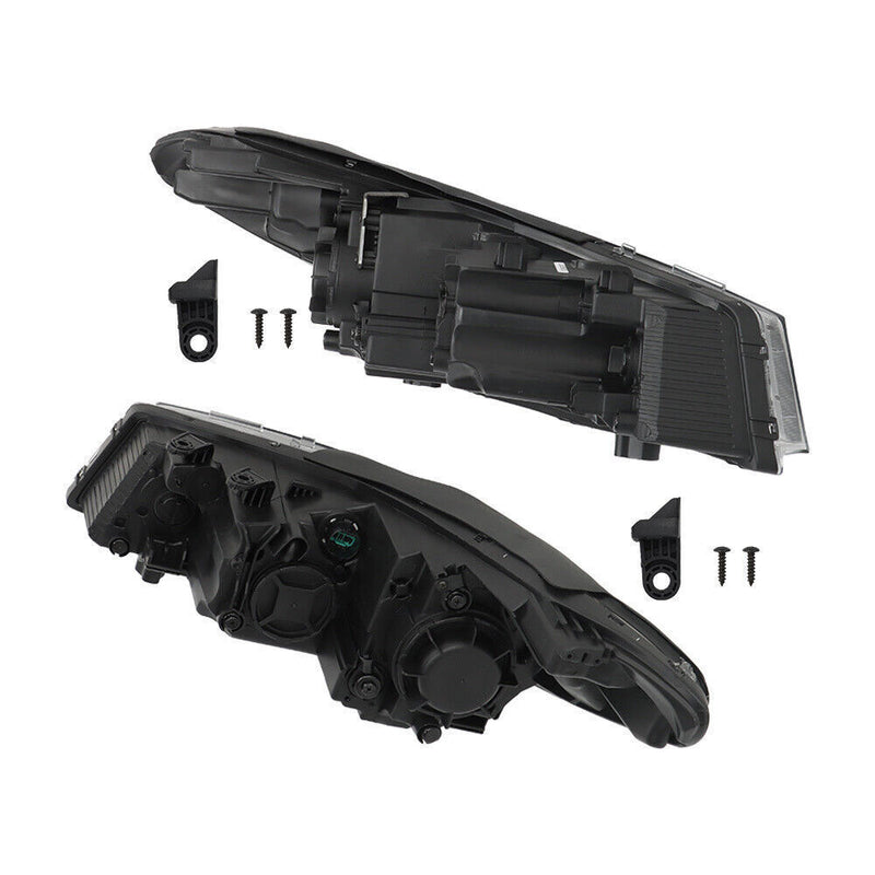 DURAFORCE Right+Left Headlight For 2017-2018 Kia Forte Forte5 Halogen W/o LED