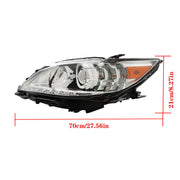DURAFORCE Left Headlight For 2013-2015 Lexus ES300H ES350 HID/Xenon Assembly LH