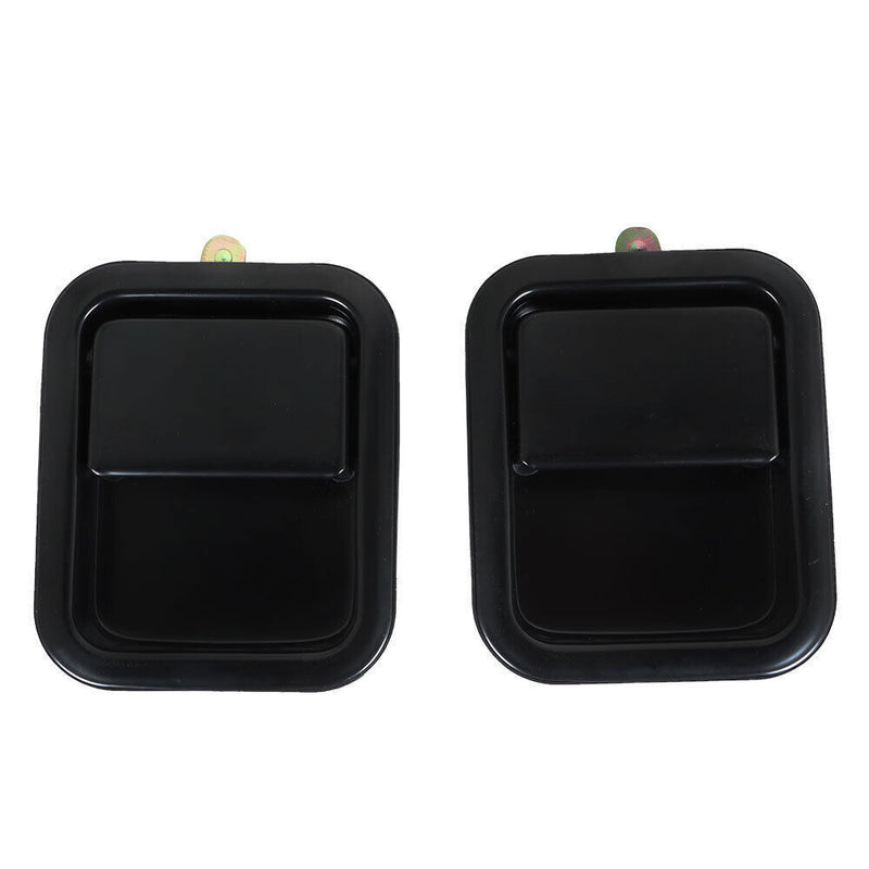 DURAFORCE Door Handle Metal Pair Outside Full For 1991-2006 Jeep Wrangler YJ TJ