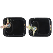 DURAFORCE Door Handle Metal Pair Outside Full For 1991-2006 Jeep Wrangler YJ TJ