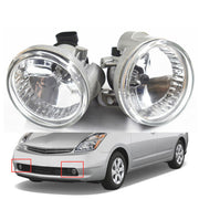 DURAFORCE Bumper Fog Lights for 2004-2007 Toyota Highlander Echo Prius Clear Pair