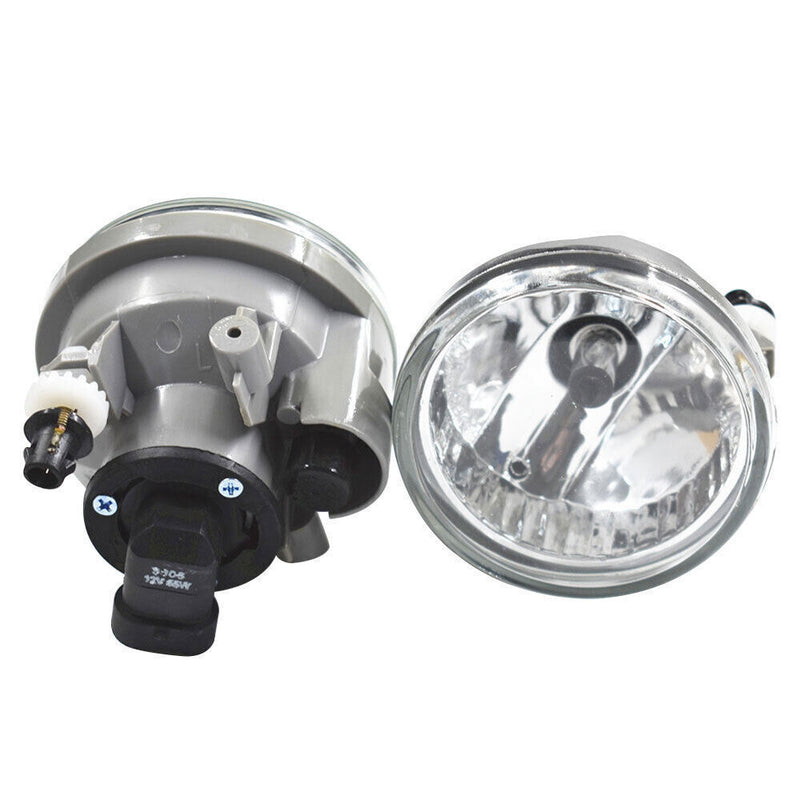 DURAFORCE Bumper Fog Lights for 2004-2007 Toyota Highlander Echo Prius Clear Pair