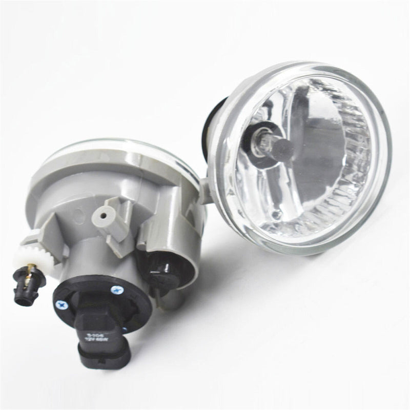 DURAFORCE Bumper Fog Lights for 2004-2007 Toyota Highlander Echo Prius Clear Pair